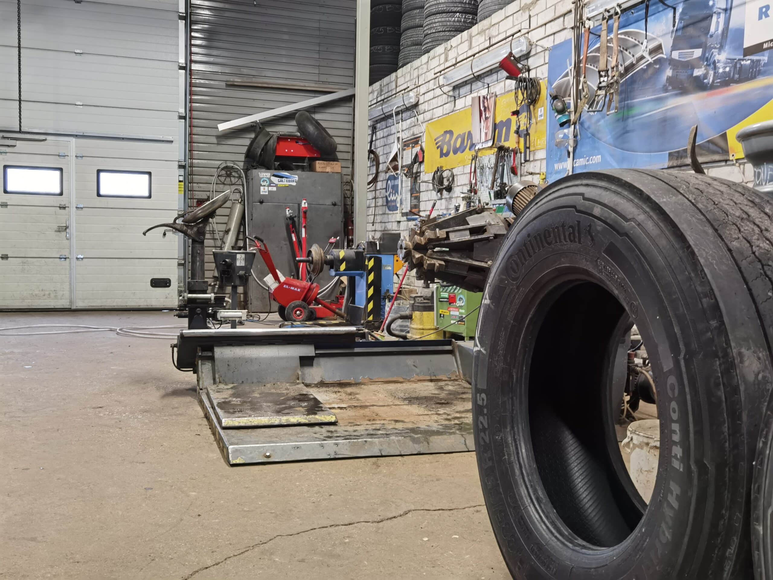 Rehvivahetus Viljandis